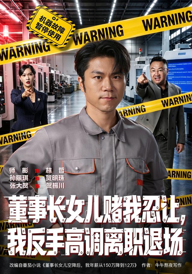 董事长女儿赌我忍让，我反手高调离职退场海报